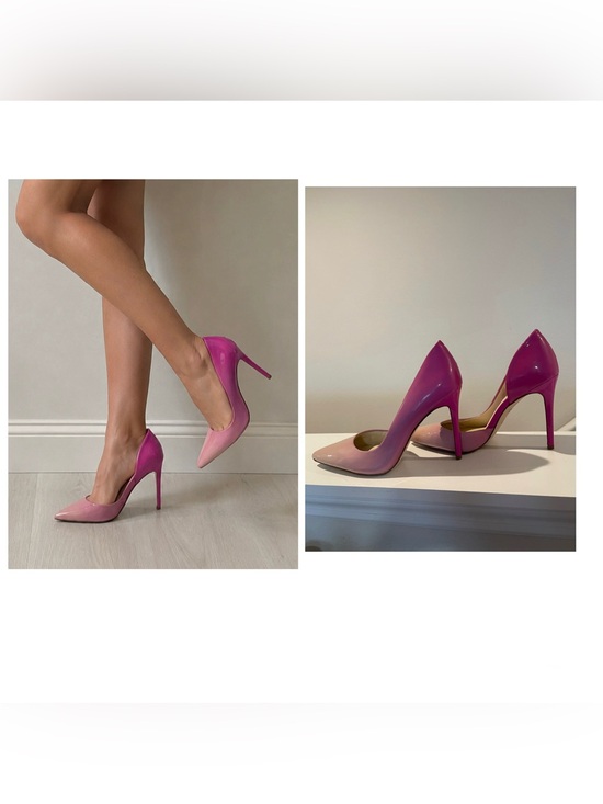 Jessica Simpson Shoes - Jessica Simpson Pink Ombre Patent Pumps Heels Size 9.5 Barbiecore Y2K